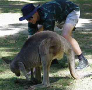 Shaun and Kanga